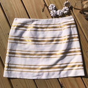 Sz 2 J Crew mini skirt, worn once, fully lined